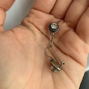 silver earrings biucles d'oreilles en argent neuves